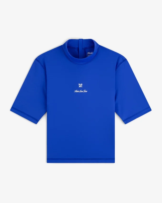 Short Sleeve Crest Rash Guard