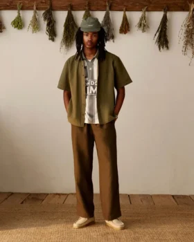 Short-Sleeve Seersucker Shirt
