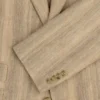 Single-Breasted Safari Suit Jacket