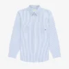 Striped Crest Oxford Shirt