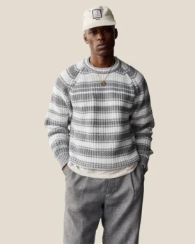 Striped Crewneck Sweater