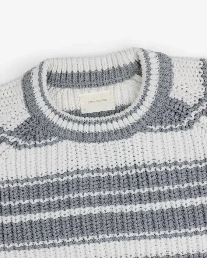 Striped Crewneck Sweater