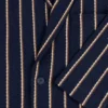 Striped Jacquard Shawl Collar Jacket