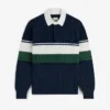 Striped Knit Rugby