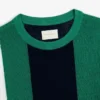 Striped Mesh Knit Tee