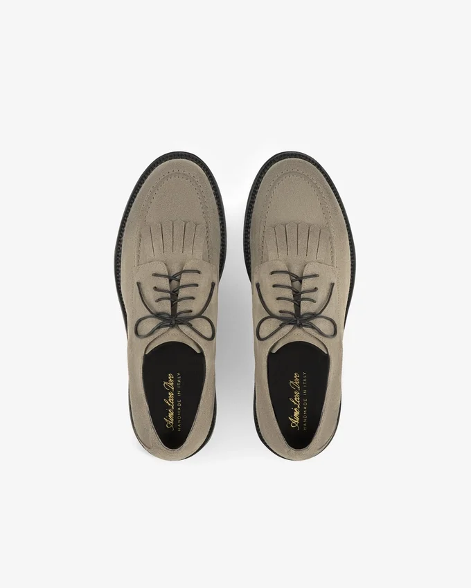Suede Lug Sole Derby
