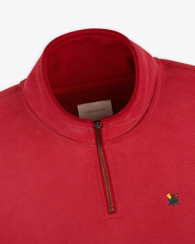 Sun Faded Crest Quarter Zip
