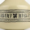 Textile Patterned Bud Vase