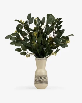 Textile Patterned Vase