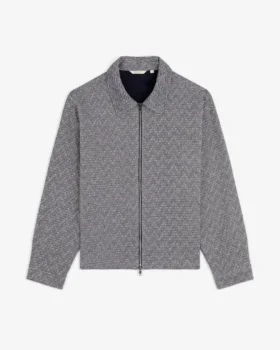 Textured Zip Shirt