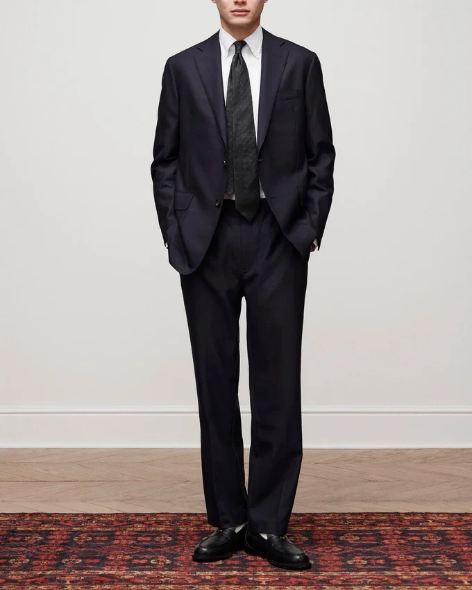 Tropical Wool Suit Trouser