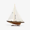 Walnut Model Sailboat
