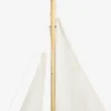 Walnut Model Sailboat