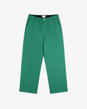 Washed Cotton Windbreaker Pant