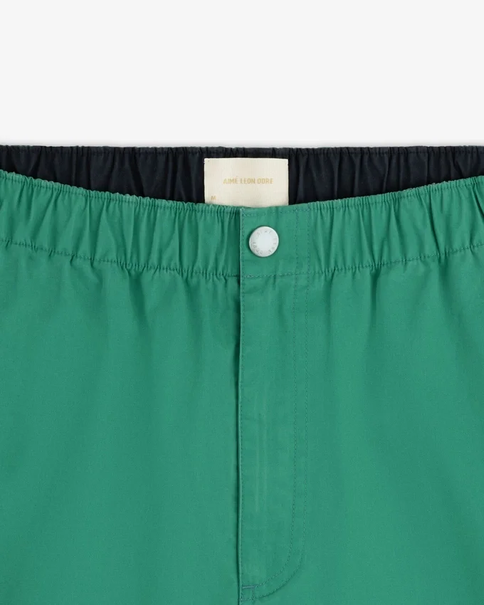 Washed Cotton Windbreaker Pant