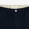 Washed Cotton Windbreaker Pant