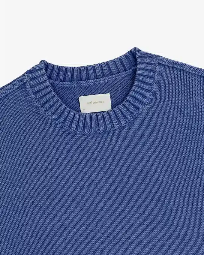 Washed Inside Out Sweater