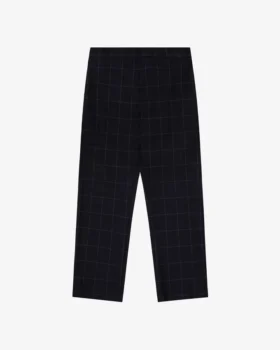 Windowpane Elasticated Waist Suit Trouser