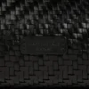 Woven Leather Shoulder Bag