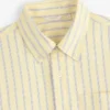 Yarn Dyed Striped Crest Shirt