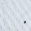 Yarn Dyed Striped Crest Shirt
